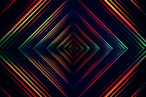 Abstract background with lines and colors, colorful geometric abstract Stock Illustration