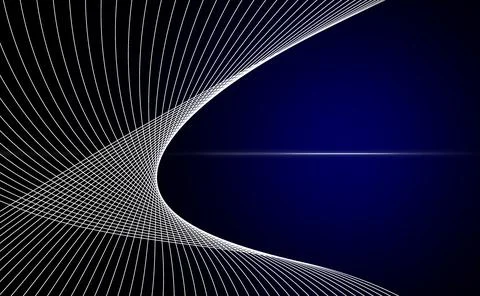 Abstract background with lines and copy space for technology theme and Illustrazione stock
