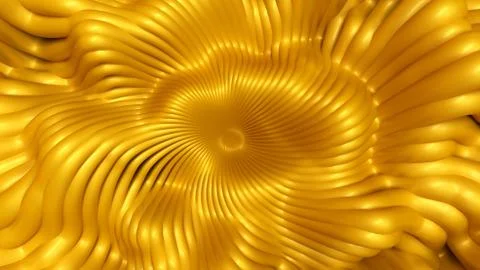 Abstract background with lines and waves. 3d illustration, 3d rendering. Stock Illustration