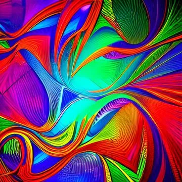 Abstract background with lines, colour and patterns. Concept of cover with dy 스톡 일러스트