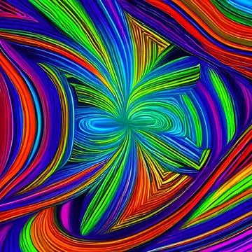 Abstract background with lines, colour and patterns. Concept of cover with dy Stock Illustration