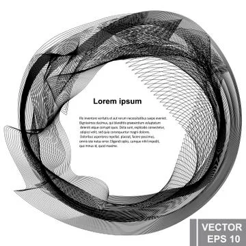 Abstract background. Lines. Decor. For your design. Ilustración de archivo