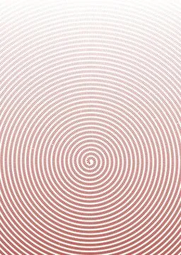 Abstract background of the lines of different thickness, twisted into a spiral. Stockillustratie