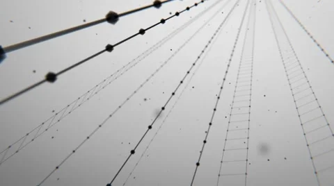 Abstract background: lines, dots and ladders Stock Footage 45599573