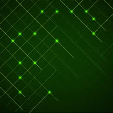 Abstract background of lines with glow points Stock-Illustration
