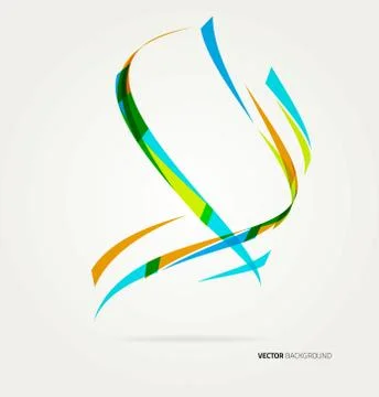 Abstract background with lines Stock Illustration