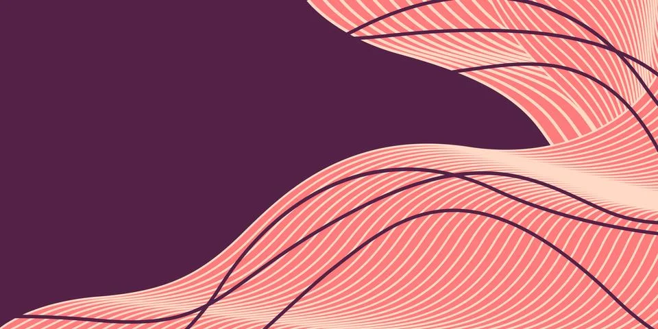Abstract background with lines Stock Illustration