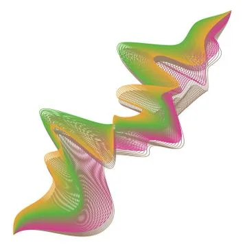 Abstract background with lines isolated. Stock Illustration