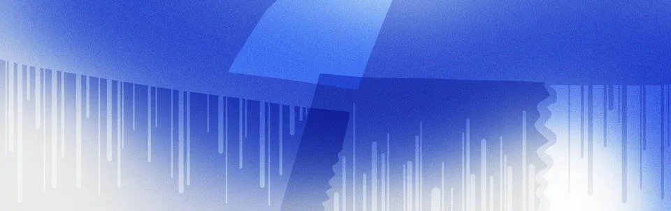 Abstract background with lines, modern forms, and social media banner concept Stock Illustration