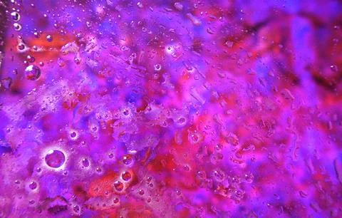 An abstract background with a liquid gel or bubble effect, featuring a colo.. Stock Photos