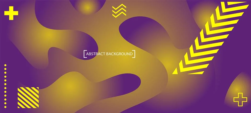 Abstract background with liquid gradient and wavy pattern 스톡 일러스트