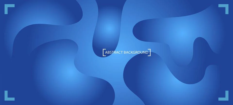 Abstract background with liquid gradient and wavy pattern Stock Illustration