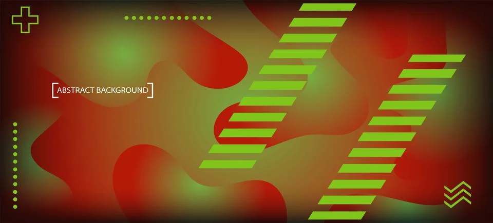 Abstract background with liquid gradient and wavy pattern Illustrazione stock