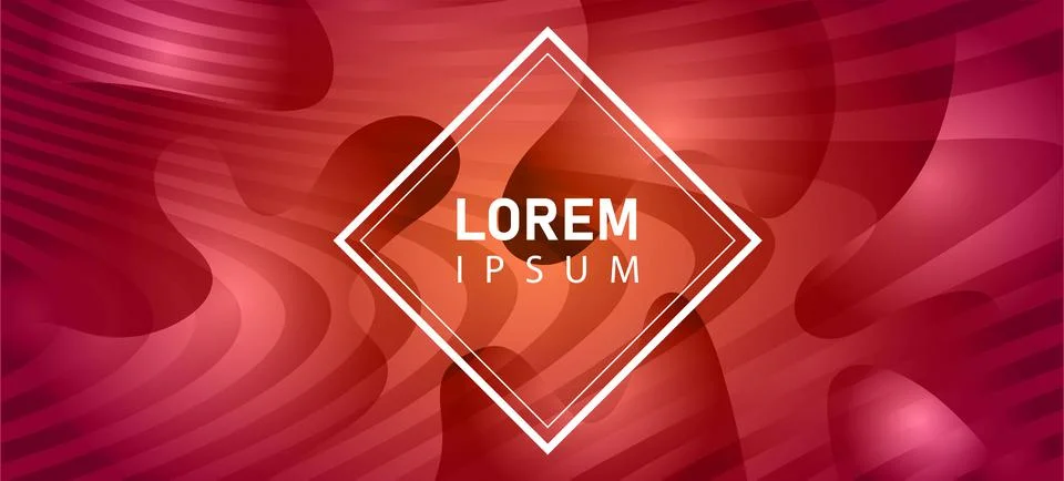 Abstract background with liquid gradient and wavy pattern Illustrazione stock