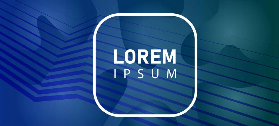 Abstract background with liquid gradient and wavy pattern Stock Illustration