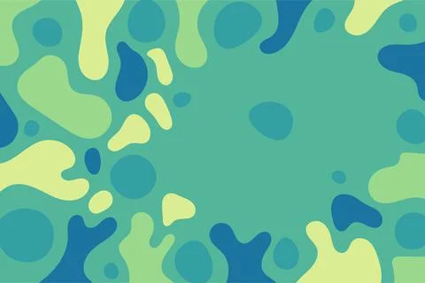 Abstract background with liquid gradient and wavy pattern Stock Illustration