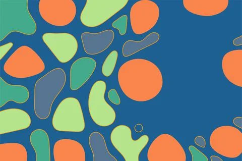 Abstract background with liquid gradient and wavy pattern Illustrazione stock