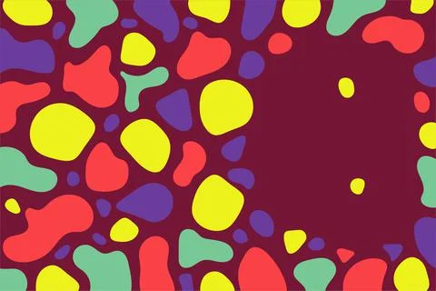 Abstract background with liquid gradient and wavy pattern Illustrazione stock