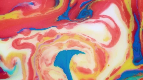 Abstract background. Liquid ink colors blending burst swirl fluid 스톡 동영상 106522275