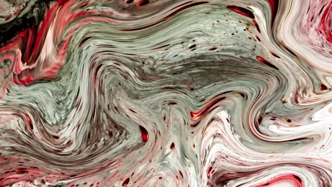 Abstract background Liquid ink marble animation combination of dull white an Видео 311930835