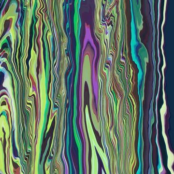 Abstract background with liquid paint Stock Illustration