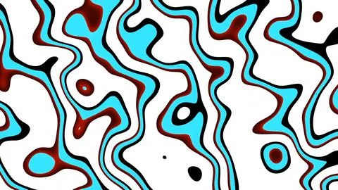 Abstract background liquid wave, Gradient liquid splash pattern Stock Photos