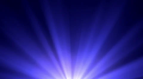 Abstract background logo intro shining blue sunburst rays of light 4K Stock Footage 68328046