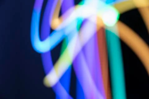 Abstract background of long exposure. Stock Photos