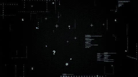 Abstract background loop animation. Cyberspace. Technology. Stock Footage 132032467