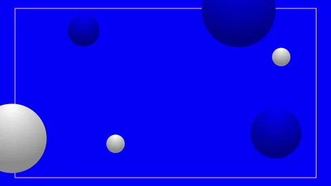 Abstract background loop blue animation. Stock Footage 156892001