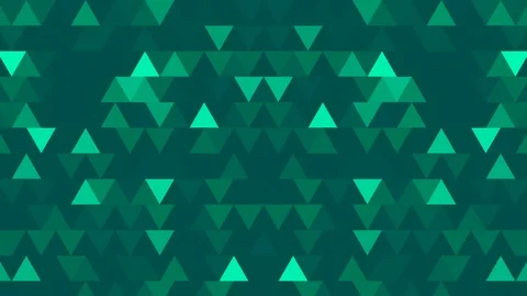 Abstract background loop of colored triangles in a geometric pixelated mosaic Stock Footage 104799885