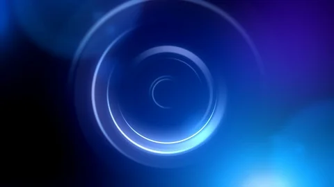 Abstract background loop looplable circle blue Stock Footage 127084650