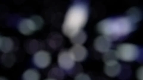 Abstract Background Loop - Soft Defocused Lights Moving Toward the Viewer. Stock Footage 305338180