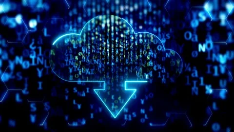 Abstract background loop technology art internet programming Stock Footage 114230270