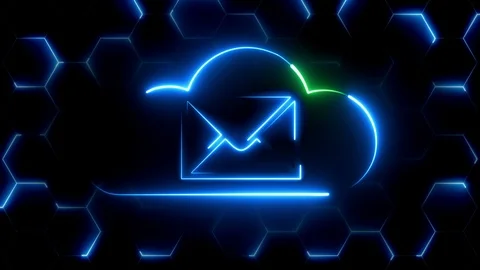 Abstract background loop technology art internet programming Stock Footage 114230381