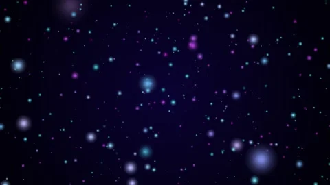 Abstract background with lots of glowing blue and pink dots. Stock-Footage 305046811