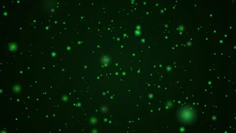 Abstract background with lots of glowing green dots. Stock-Footage 305046855