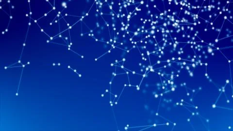 Abstract background with lots of light spots Stock Illustration