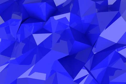 Abstract background of lowpoly. 3D rendering. Stock Illustration