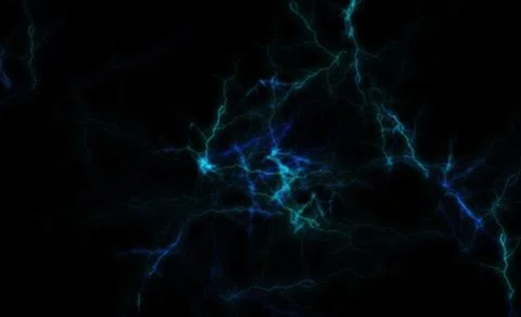 Abstract background with luminous lightning. Stock Photos