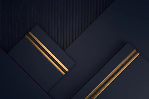 Abstract background with luxury concepts. 3D rendering. Stock Illustration
