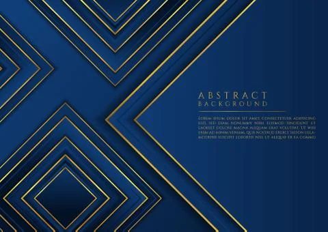 Abstract background luxury design square shape style overlap layer Stock Illustration