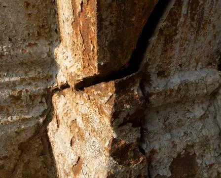 Abstract background made with aged stone. close-up. Stock Photos