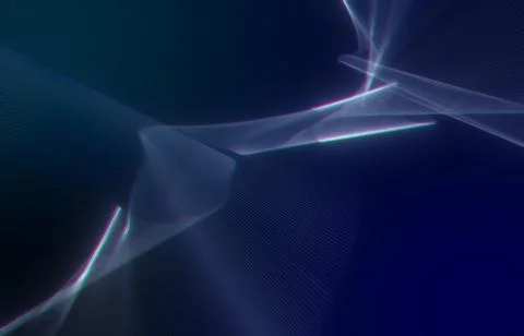 Abstract background made of animated lines Stock Photos