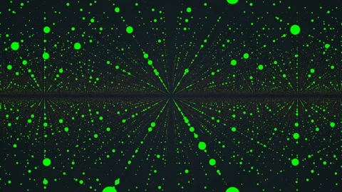 Abstract background made of array of points. Can be used as digital dynamic Stock Footage 92367948