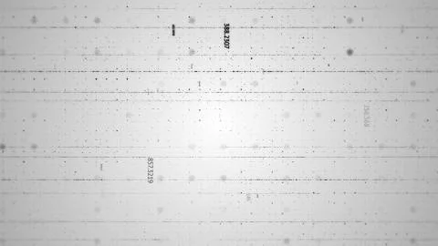Abstract background made of array of points and digits Stock Illustration