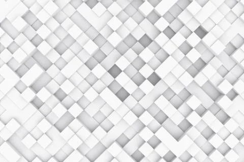 Abstract background made of cubes. 3d illustration Stock Illustration