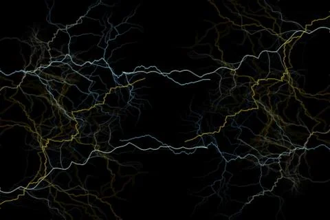 Abstract background made up of lightning Stock Photos