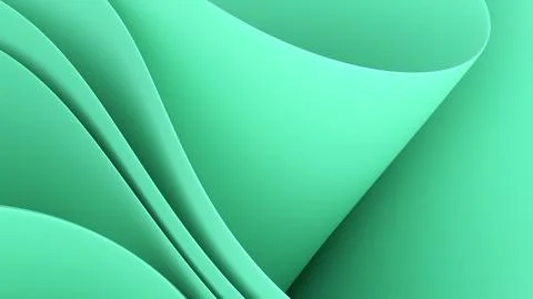 An abstract background made of multi-layered crumpled fabric in 3D rendering Stock Illustration