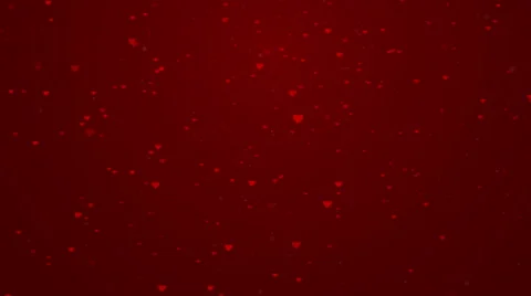 Abstract background made of pink rotating hearts, Valentine'S Day Stock Footage 45903775